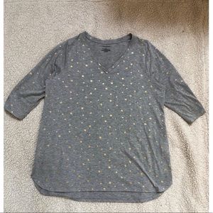 Grey star t-shirt